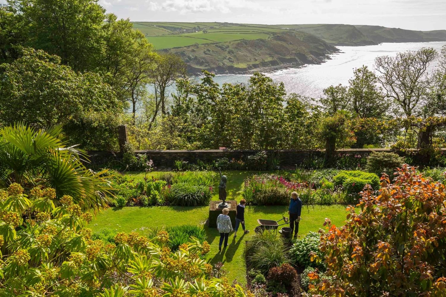 Overbecks Garden Salcombe Devon
